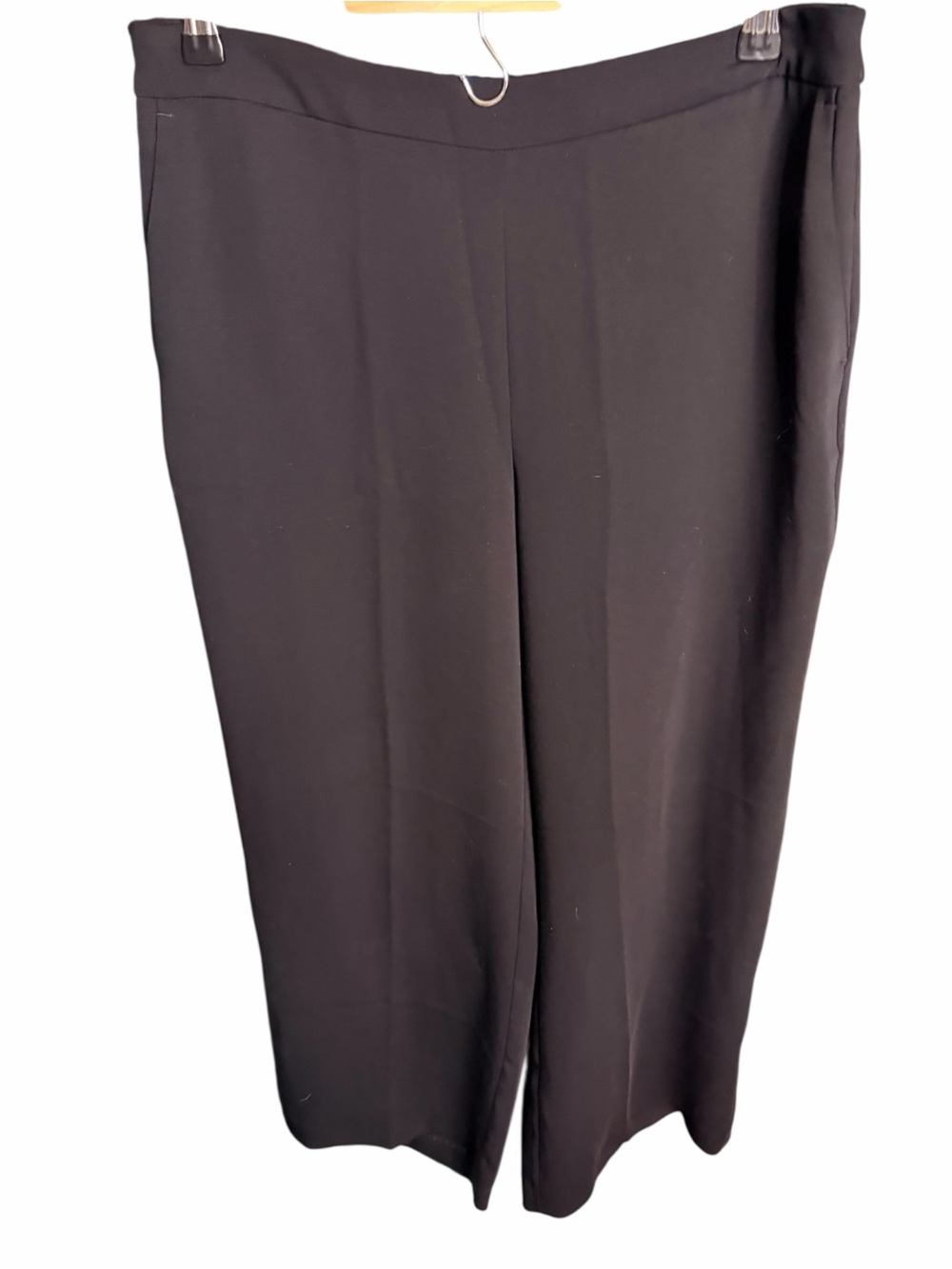 Chico's Black Wide-Leg Dress Pants
